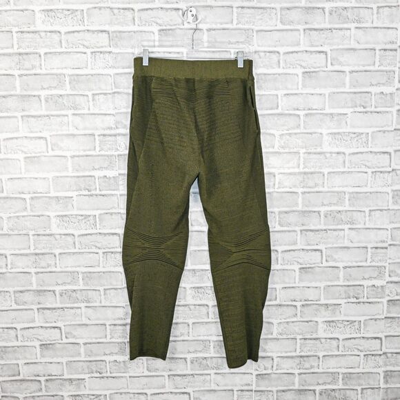 SNOW PEAK Japan Men's Wool blend Knit Pants in olive Green size Small - Picture 3 of 11